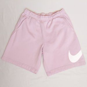 Nike Club Shorts Mens Large Purple Lilac Swoosh Lo